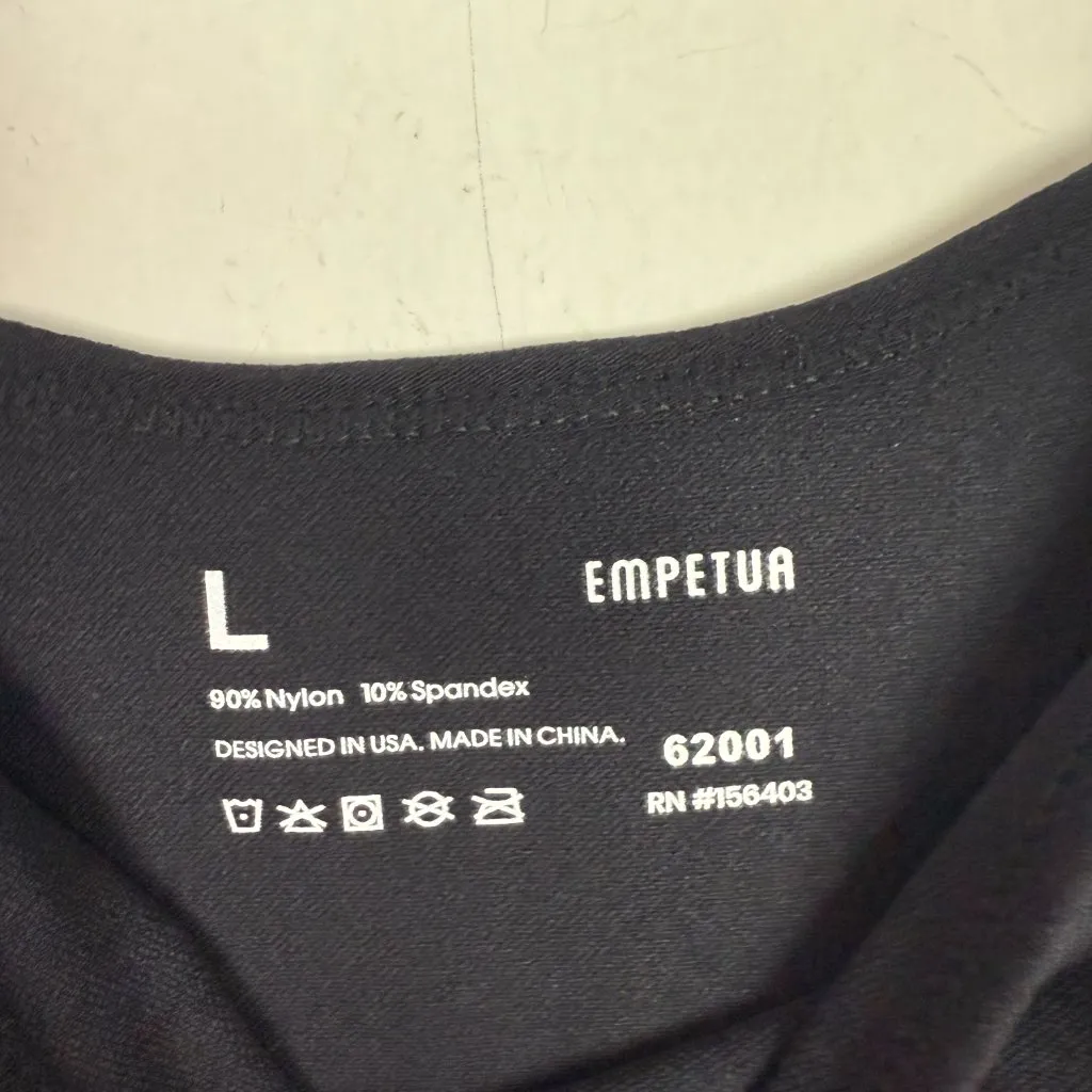 NWT Shapermint Empetua Scoop Neck Cami Tank Top Black Size Large L NEW - Image 7