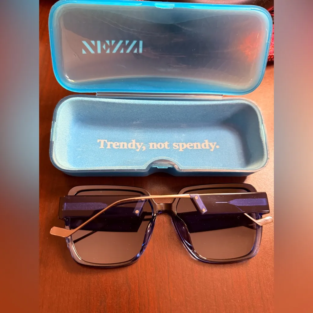 Zenni Black Square Sunglasses - Image 2