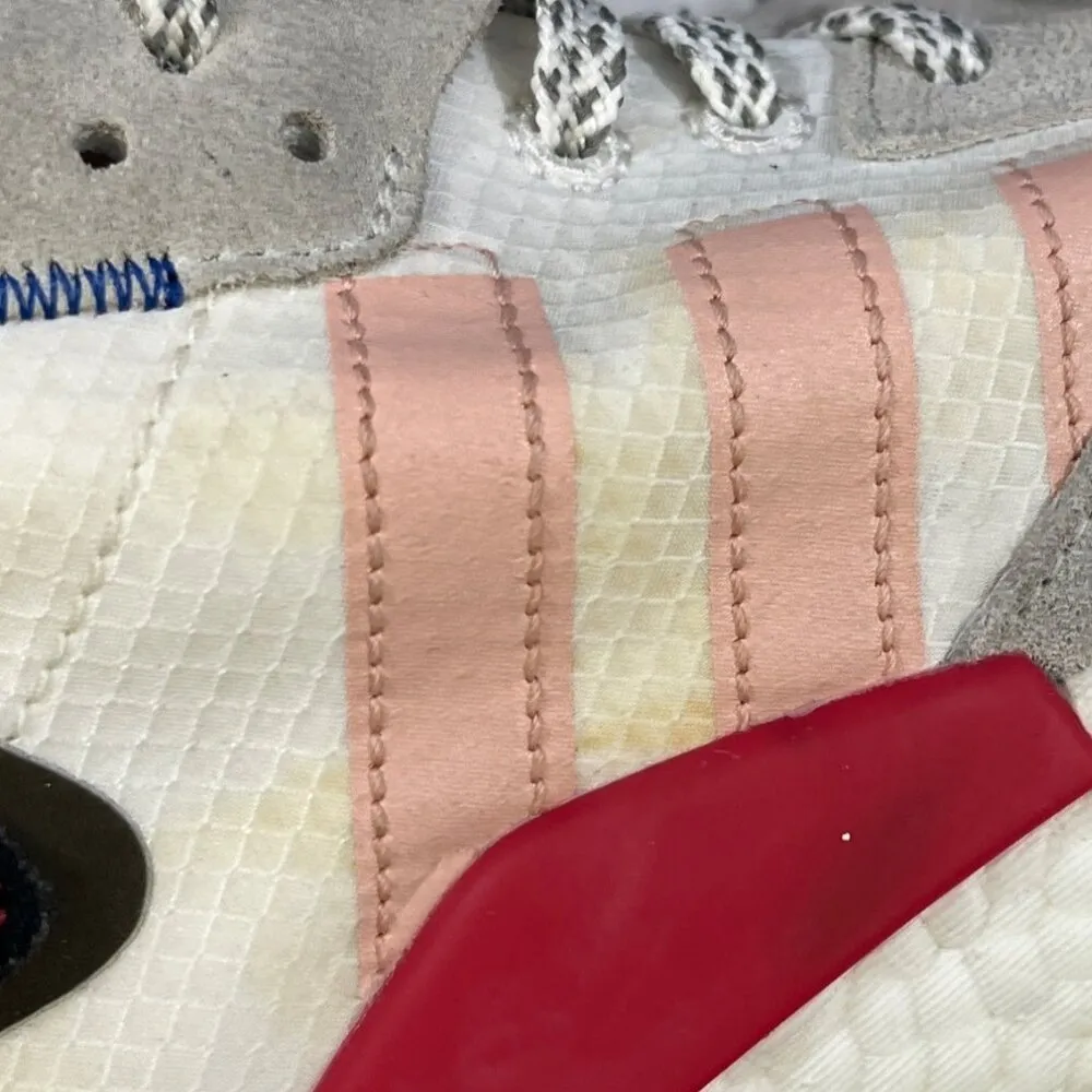 Adidas Women's White/Pink Running Shoes/Sneakers Sz 10 SKU 5106 - Image 9