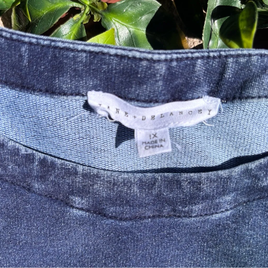 Jane and Delancey Navy and White Striped Short Sleeve Tee - Image 5