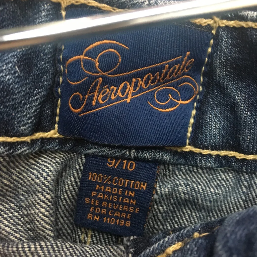 Aeropostale jean skirt size 9/10 - Image 3