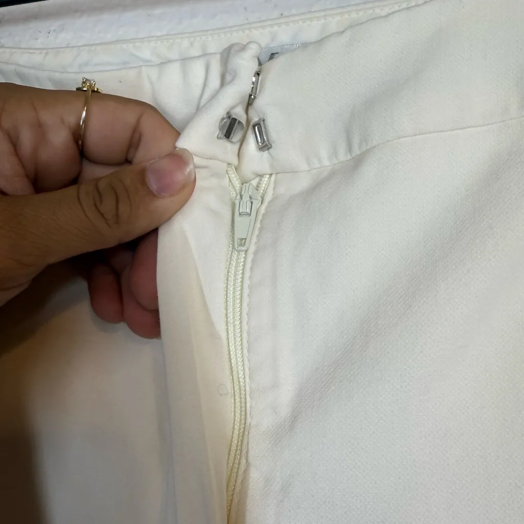 MaxMara White Trouser Pants SEE MEASUREMENTS - Image 4