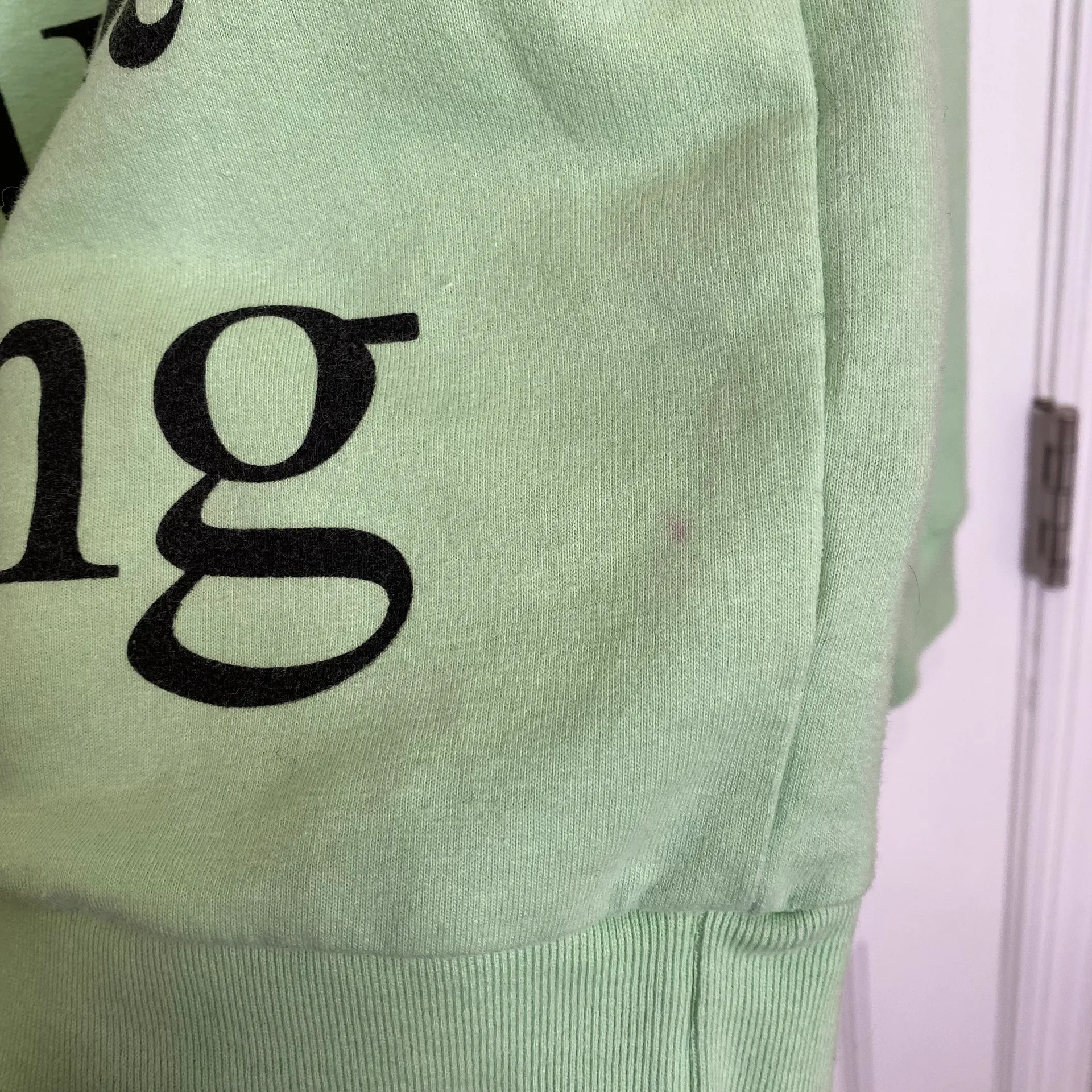 "Just The Right Amout Of Wrong" Lightweight Sweatshirt in Green - Small - Image 14