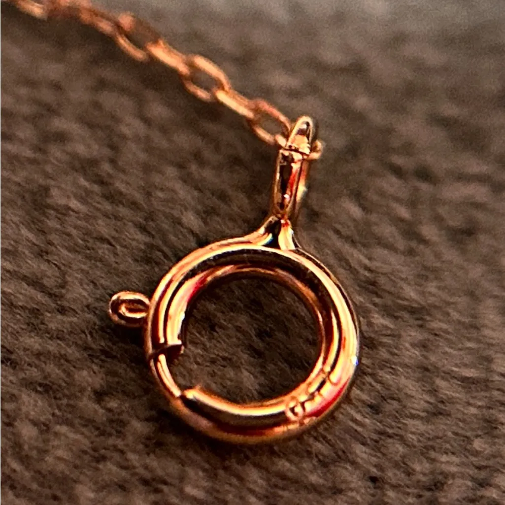 Brand New 18K Gold AntiWar Genuine Diamonds Convertible Anklet/Bracelet - Image 2