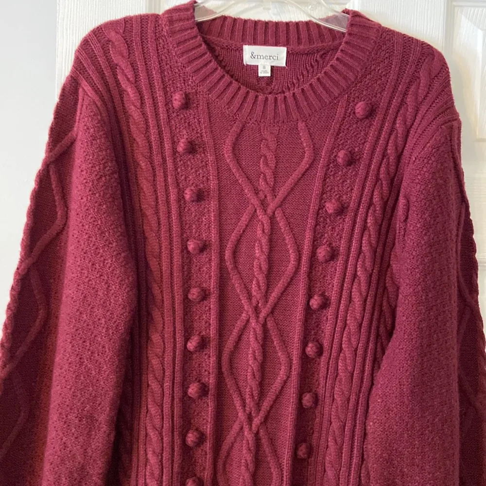 Merci Oversized Sweater size S excellent condition long 35” - Image 6