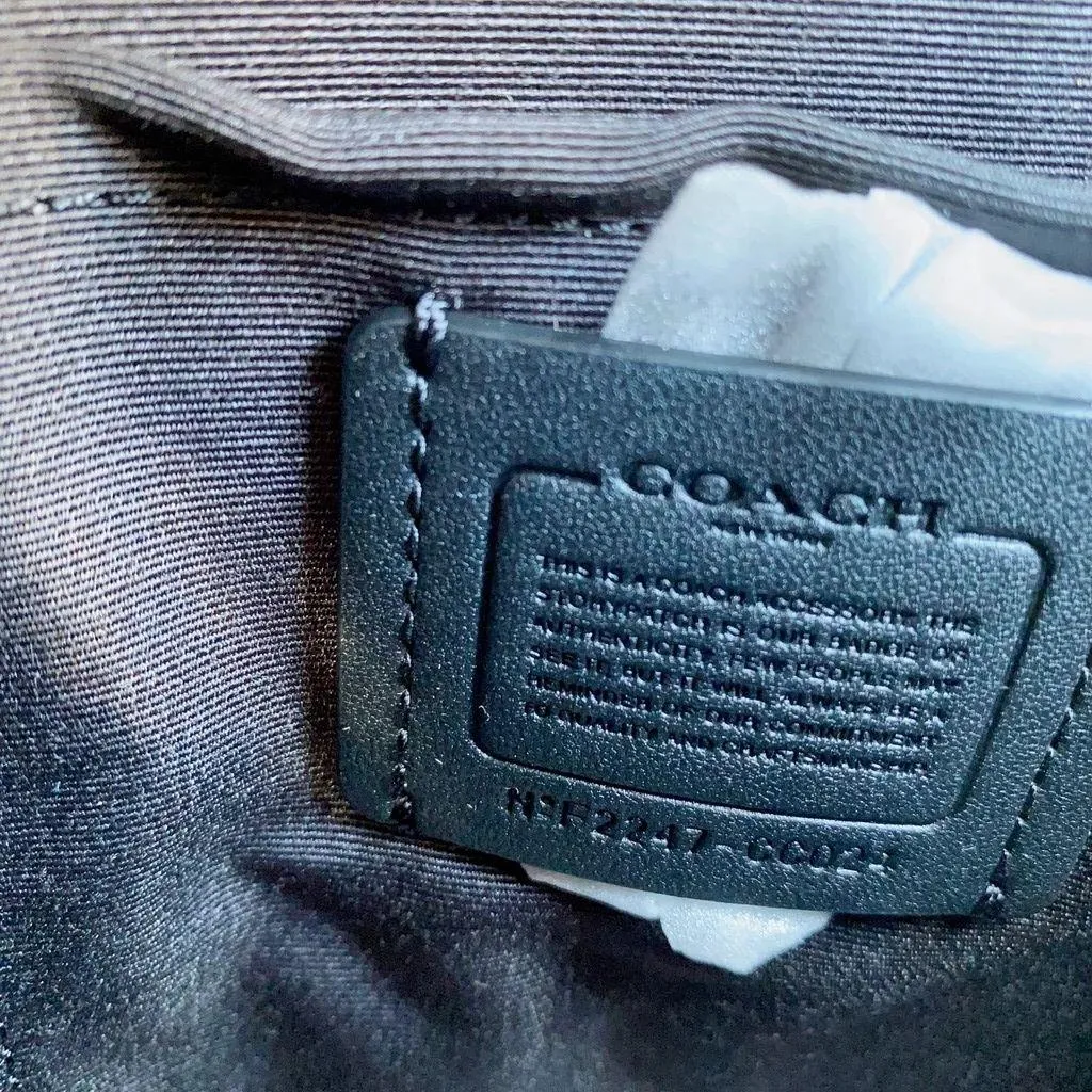 coach Barrel Crossbody In Signature Canvas With Camo Print And Coach Patch cc024 - Image 9