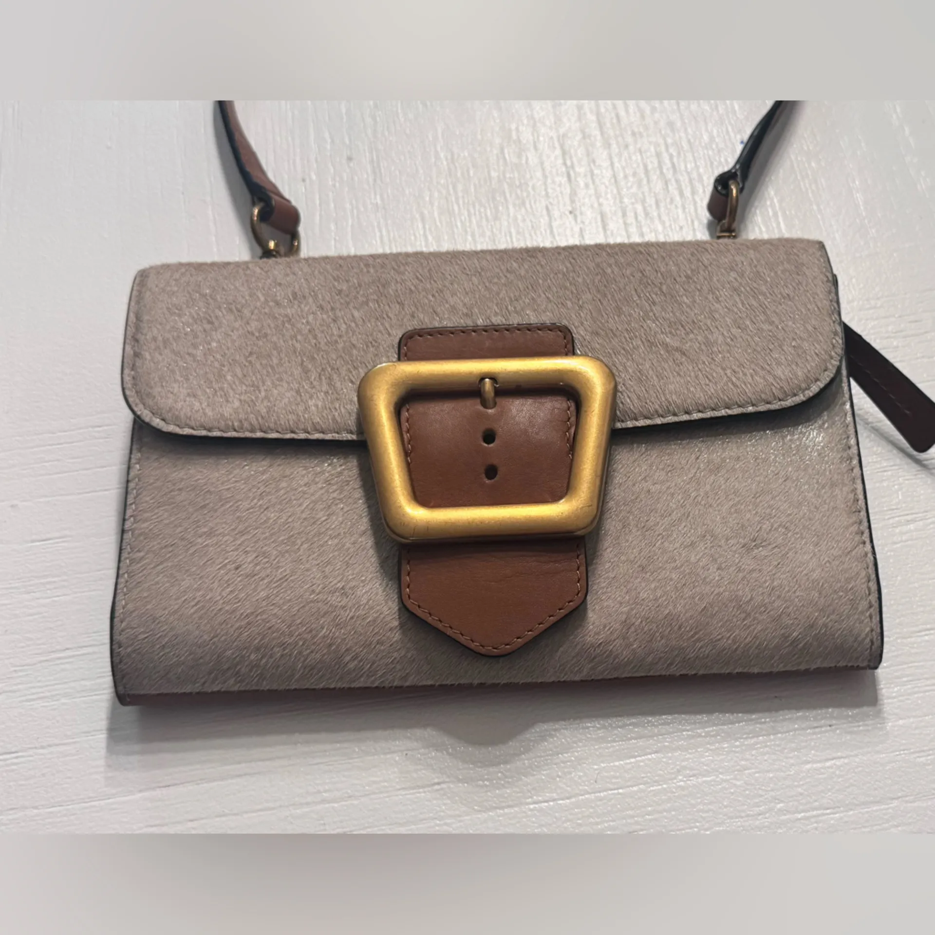 Sam Edelman Beige and Tan Cross Bag - Image 3