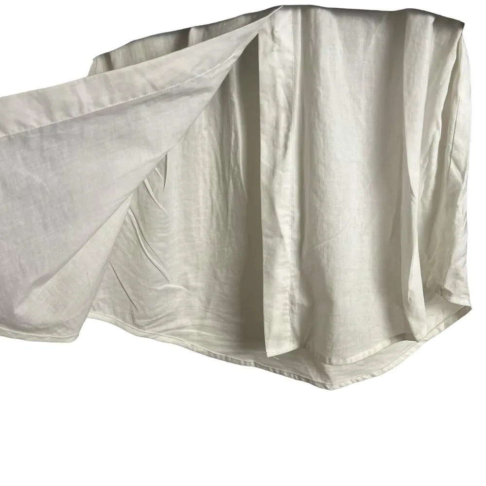 Sea New York Navy Blue Black White Mixed Media Crewneck Sweater Top Size M Size M - Image 5