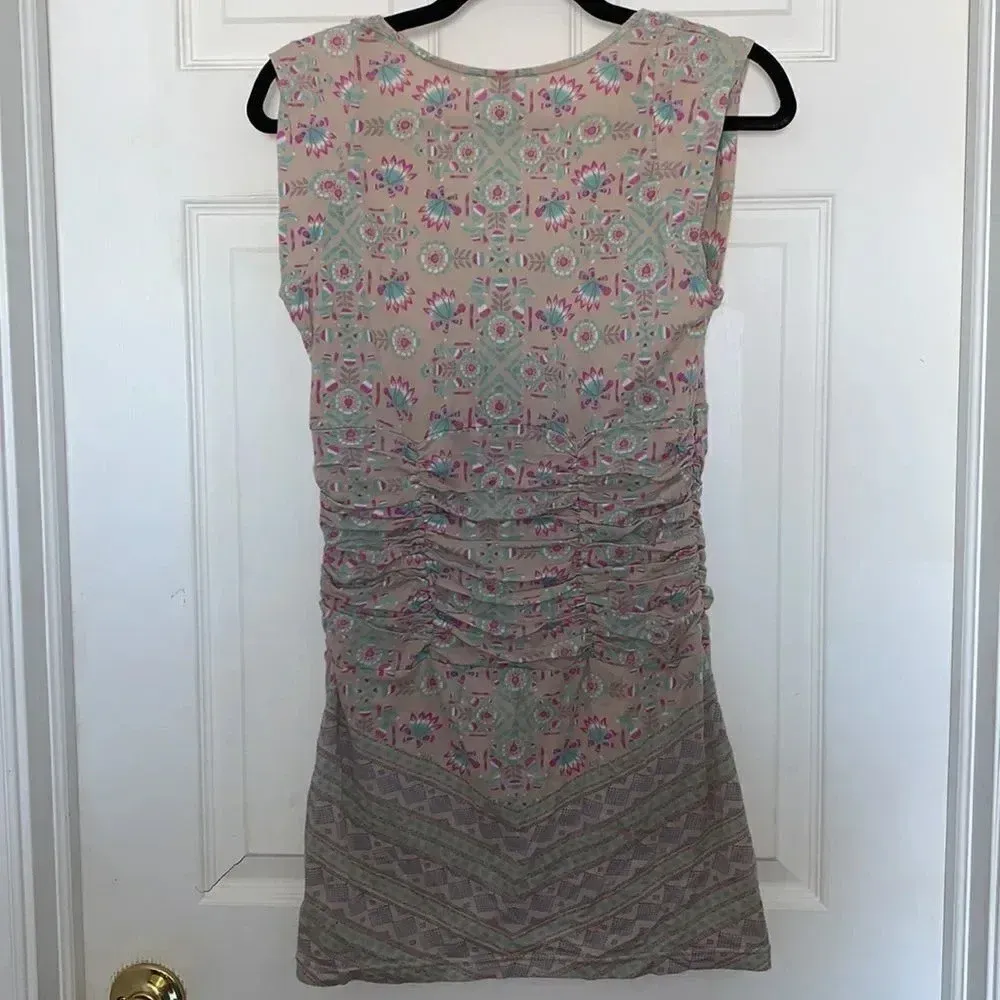 Free People Tribal Ruched Dress - Image 2
