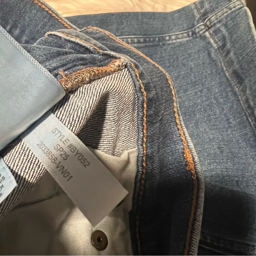 J. Crew Factory Denim Midi Skirt in Cape Blue Wash 2 - Image 13