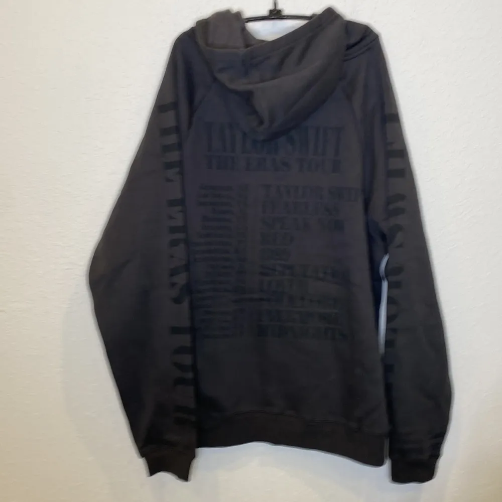 Taylor Swift Gray Official Eras Tour Hooded Pullover Sweatshirt NWOT Sz XL - Image 6