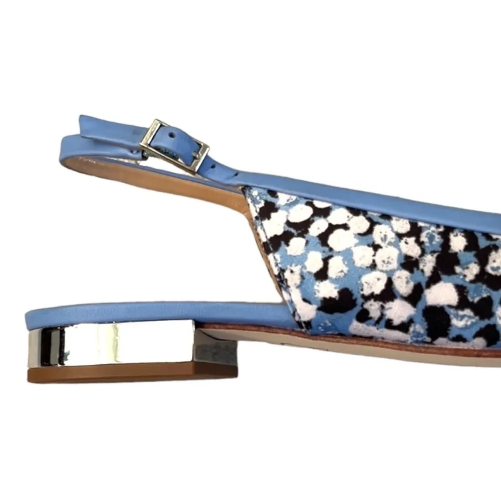 NEW Talbots Edison Slingback Bow Flats Metallic
Heel Size 9 - Image 5