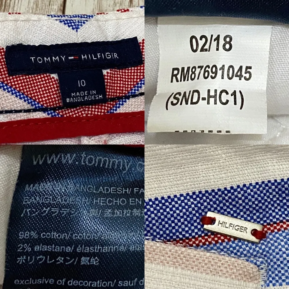 Tommy Hilfiger Striped Nautical Bermuda Shorts 10 - Image 14