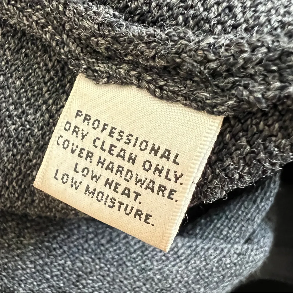 St. John Collection Charcoal Santana Knit Long Sleeve Midi Dress Size 8 Gray - Image 7