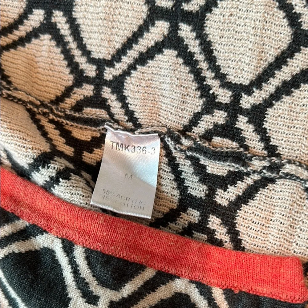 41 Hawthorn Geometric Cardigan Size M Gray Size M - Image 4