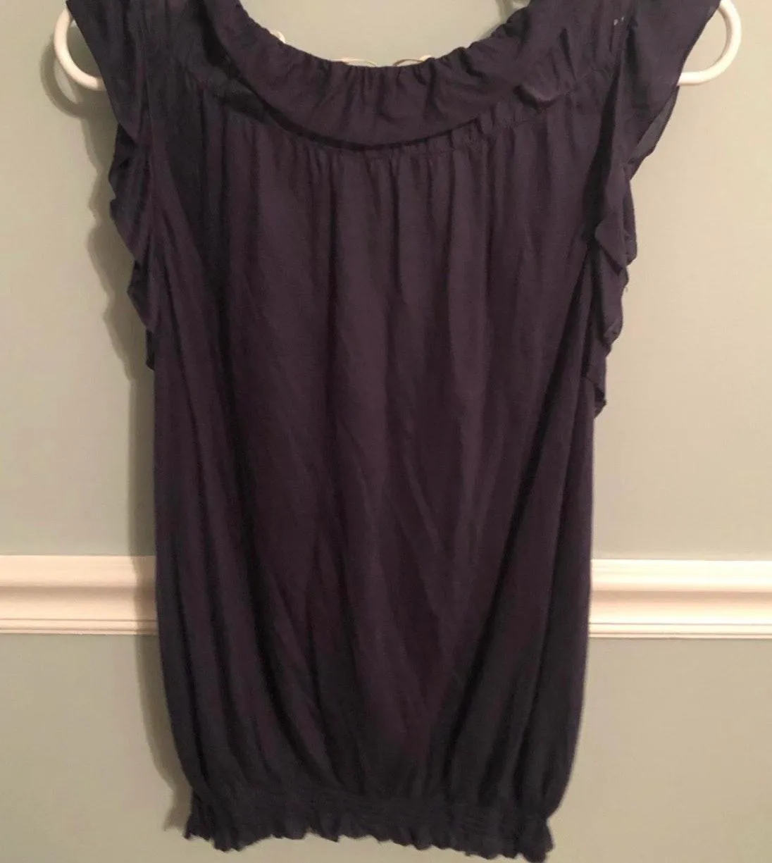 Navy Top Blue Size L - Image 2