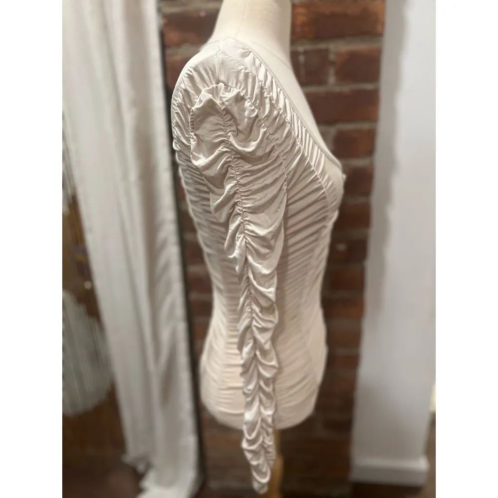 & Other Stories Long Sleeve Ruched Top - Image 8