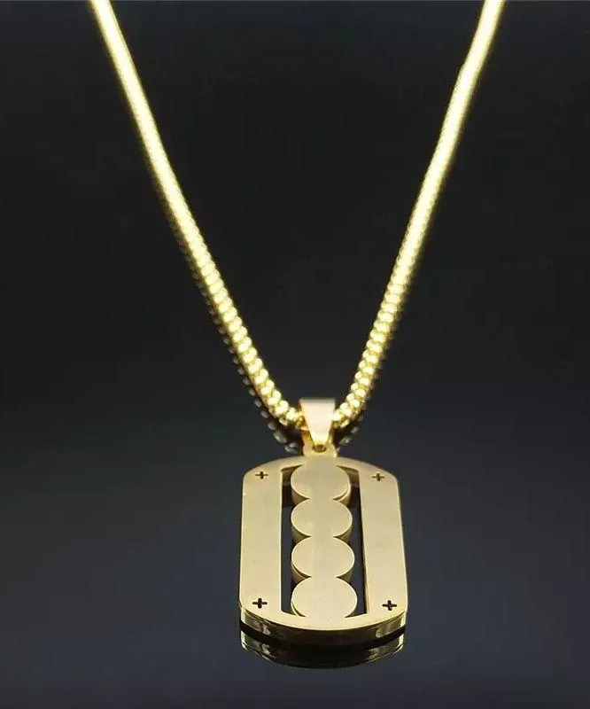 Crystal Stainless Steel Pendant Necklace - Image 3