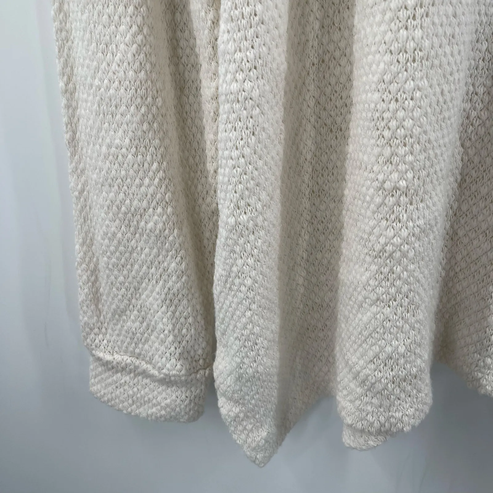 VELVET BY GRAHAM & SPENCER Elia Sweater Extra Large NWT Beach Knit Casual White Size XL - Image 8