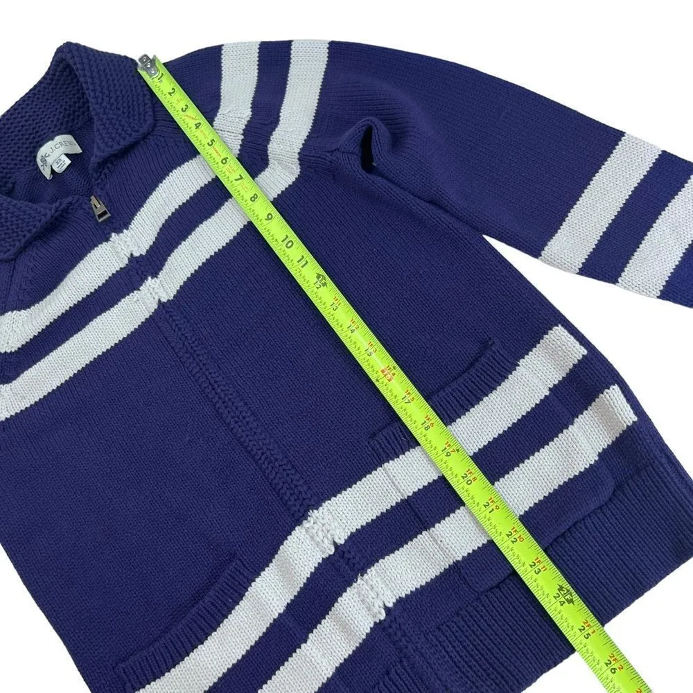 J. Crew Lobster Knit Long Sleeve Full Zip Cardigan Sweater Jacket - Image 9