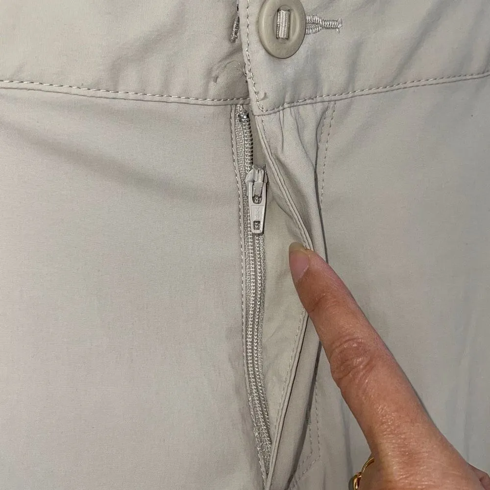 Bass Pro Women's Peyote Ultimate Angler Convertible Pants Beige Size‎ 18 NWT - Image 8