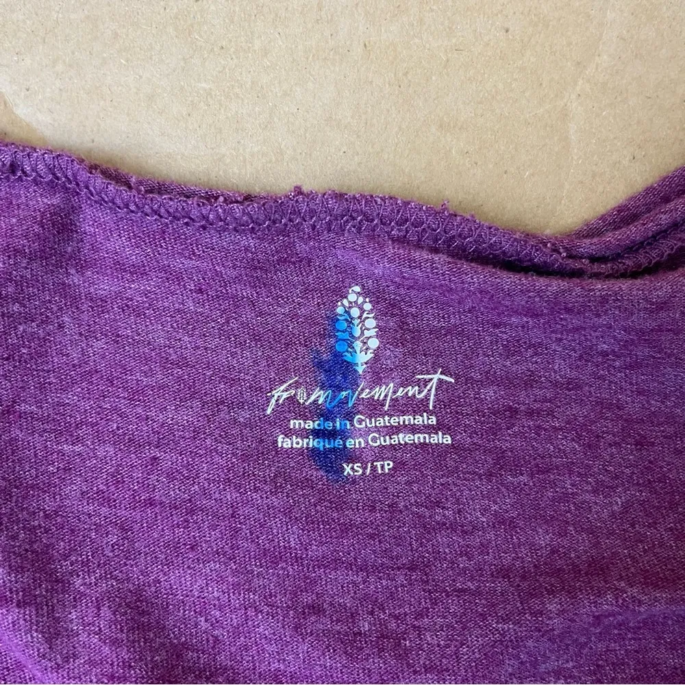 Free People Movement Plum Oversize V Neck Tunic - Image 8