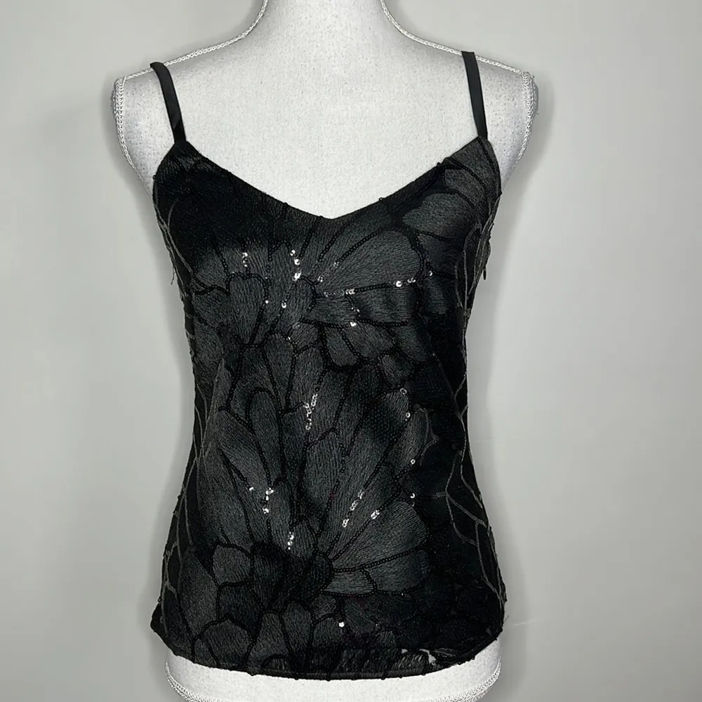 White House Black Market Sequin Camisole - Image 3