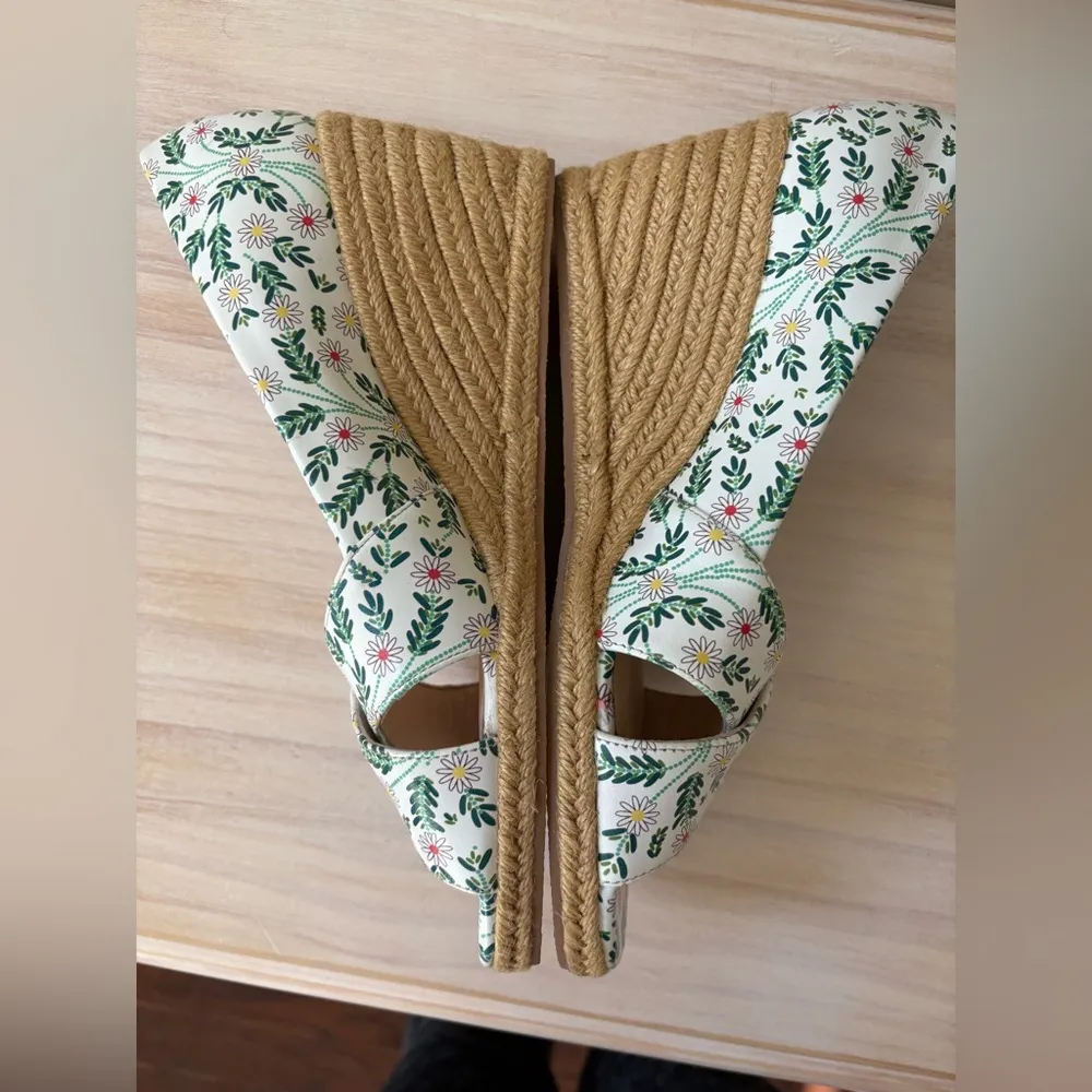 Jack Rogers Palmer Crisscross Wedge Espadrille Size 8 - Image 3