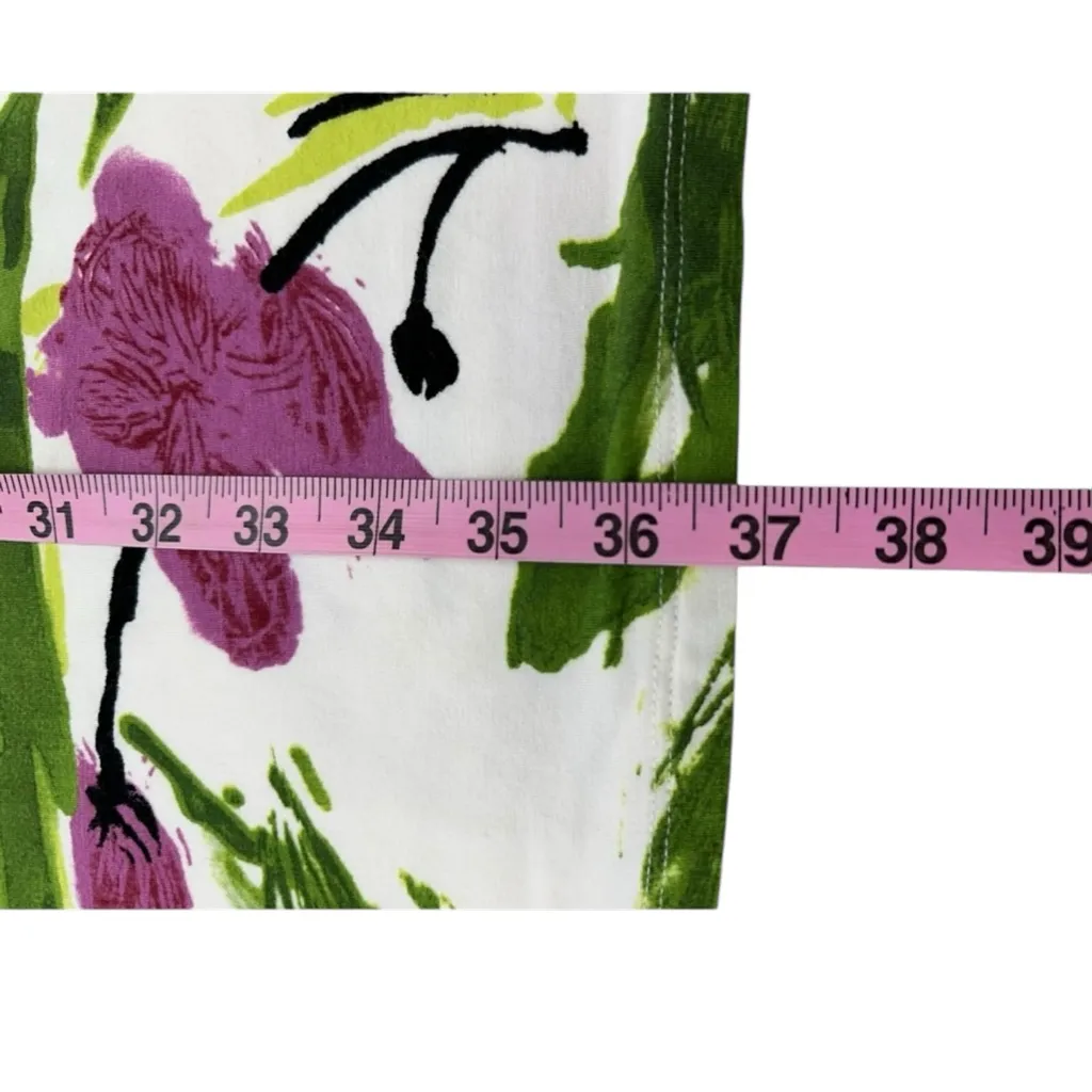 Karen Kane Tropical Print Causal Midi Dress Size S - Image 8