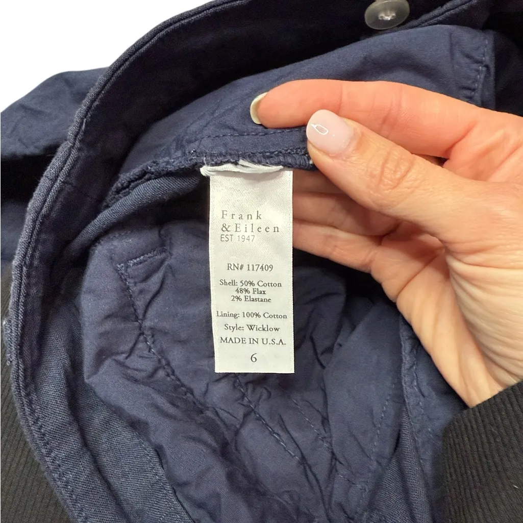 Frank & Eileen WICKLOW‎ Vintage Navy, Italian Performance Twill - Image 5