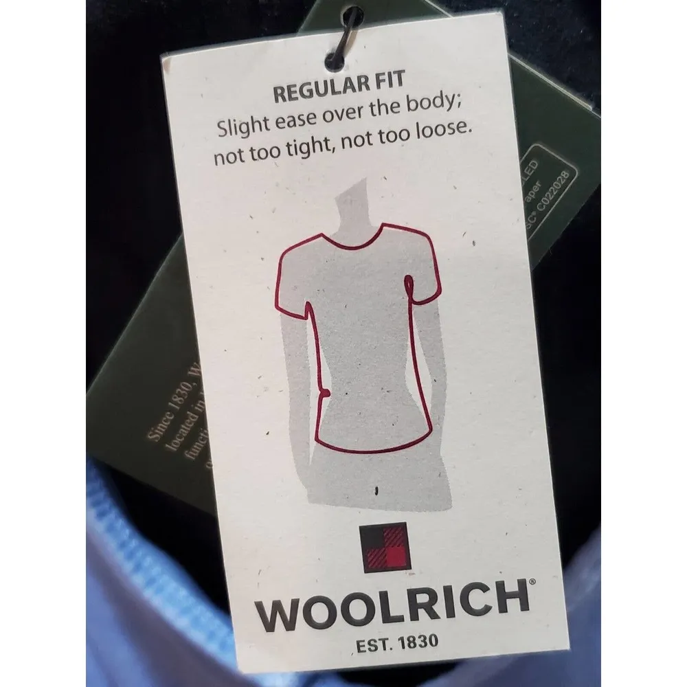 Woolrich Womens Blue 100% Cotton Sleeveless Round Neck Knee Length Dress Small - Image 7