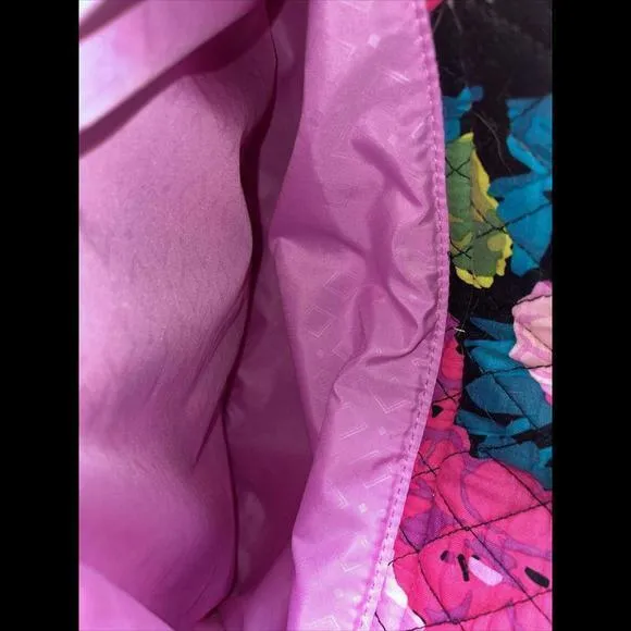 Vera Bradley Messenger bag, laptop bag Floral adjustable‎ strap 15x10.5x4” - Image 6