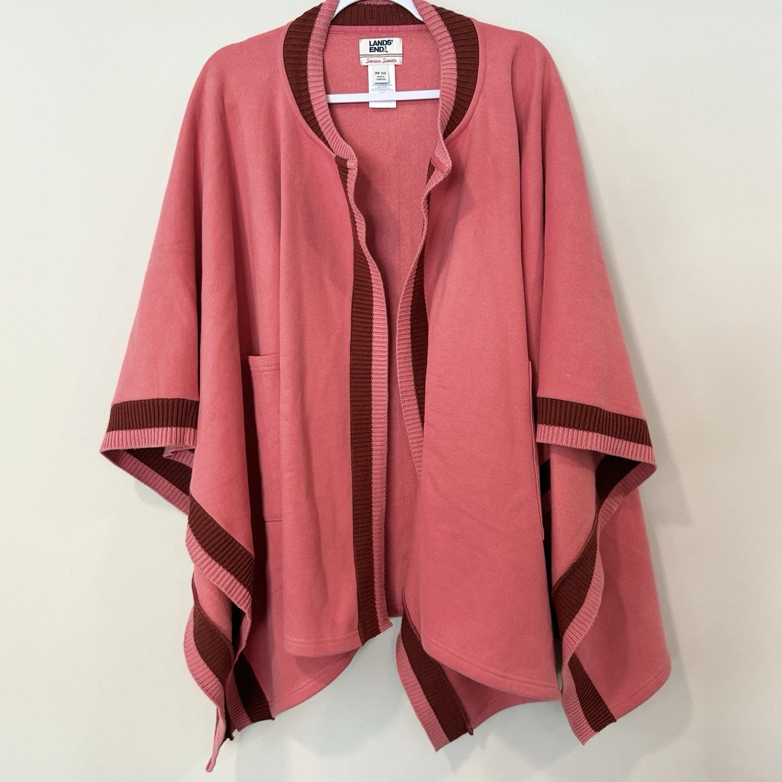 Land's End Vintage Poncho - Image 2