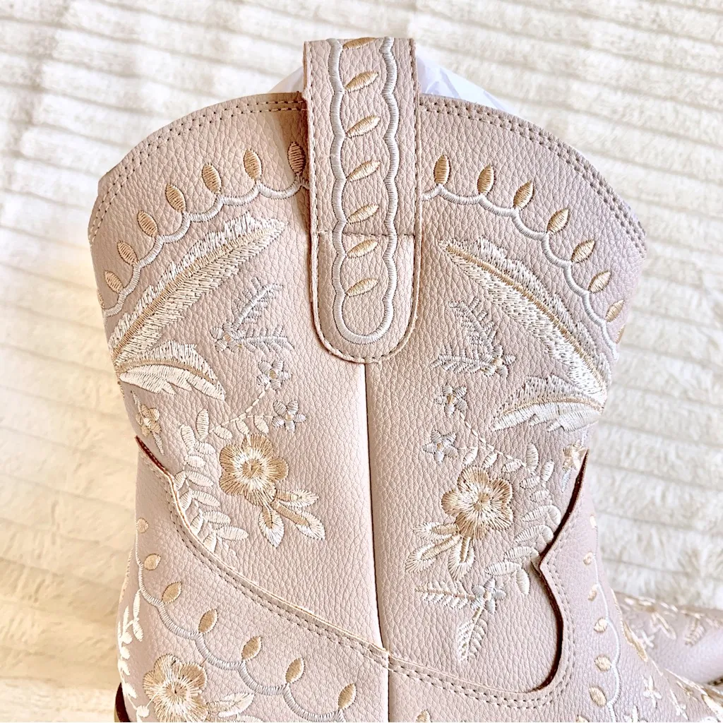 Arula Corral Mi.iM Embroidered Western Boots - Image 5