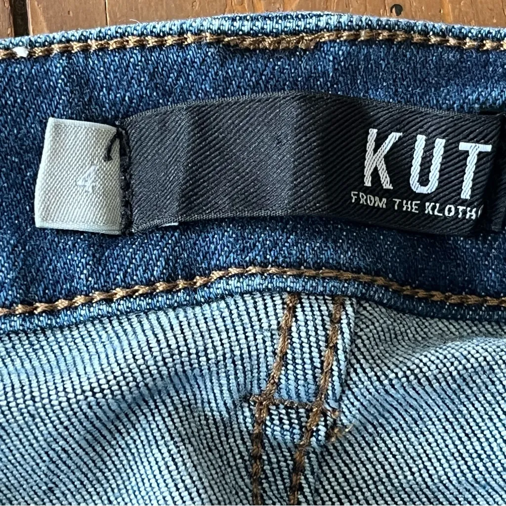 Kut From The Kloth Button Fly High Rise Bootcut Jeans - Image 2