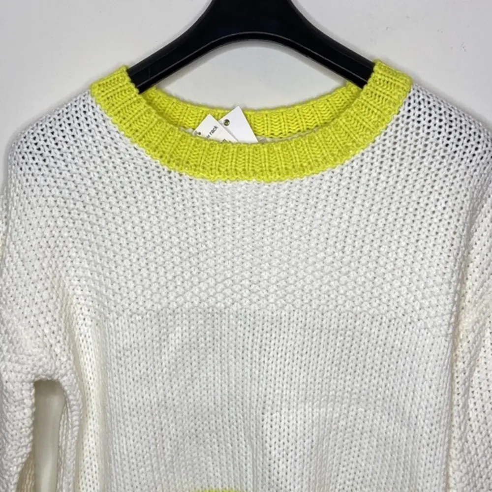 Elodie Women’s Color Block Crew Neck Sweater Size Medium NWT - Image 7