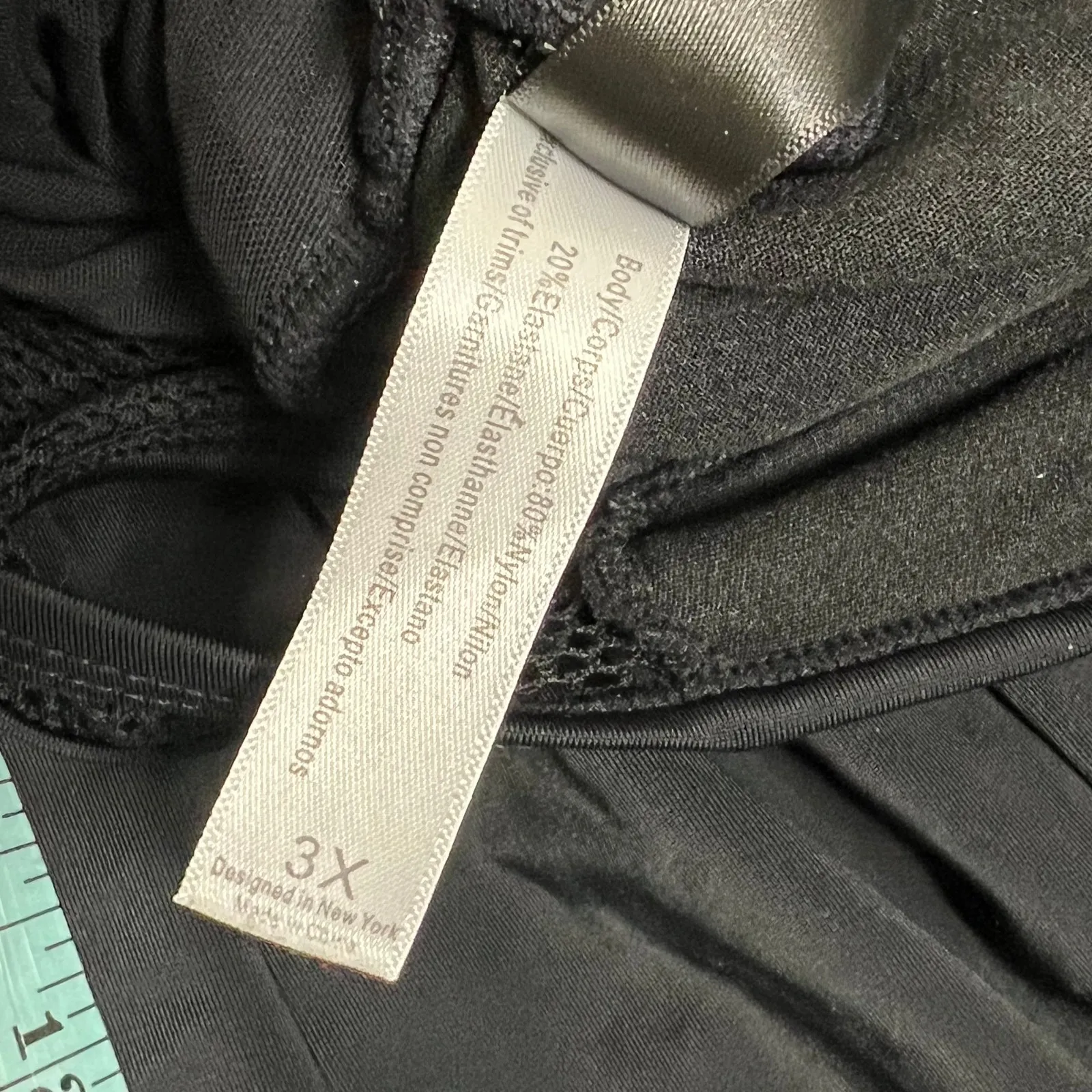 Adore Me Black One Piece Swimsuit Mesh High Neck Size 3X - Image 7