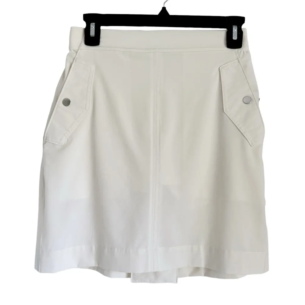 Athleta Vienna Cargo Skort Magnolia White Built in Shorts Size 2 Women’s 305514 - Image 2
