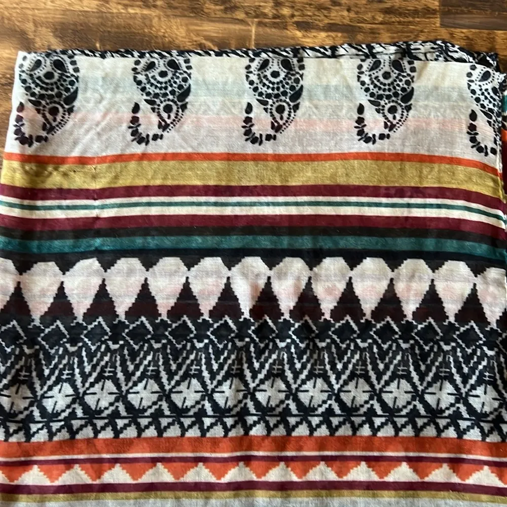 Summer Lightweight Cotton Infinity Scarf - Image 5