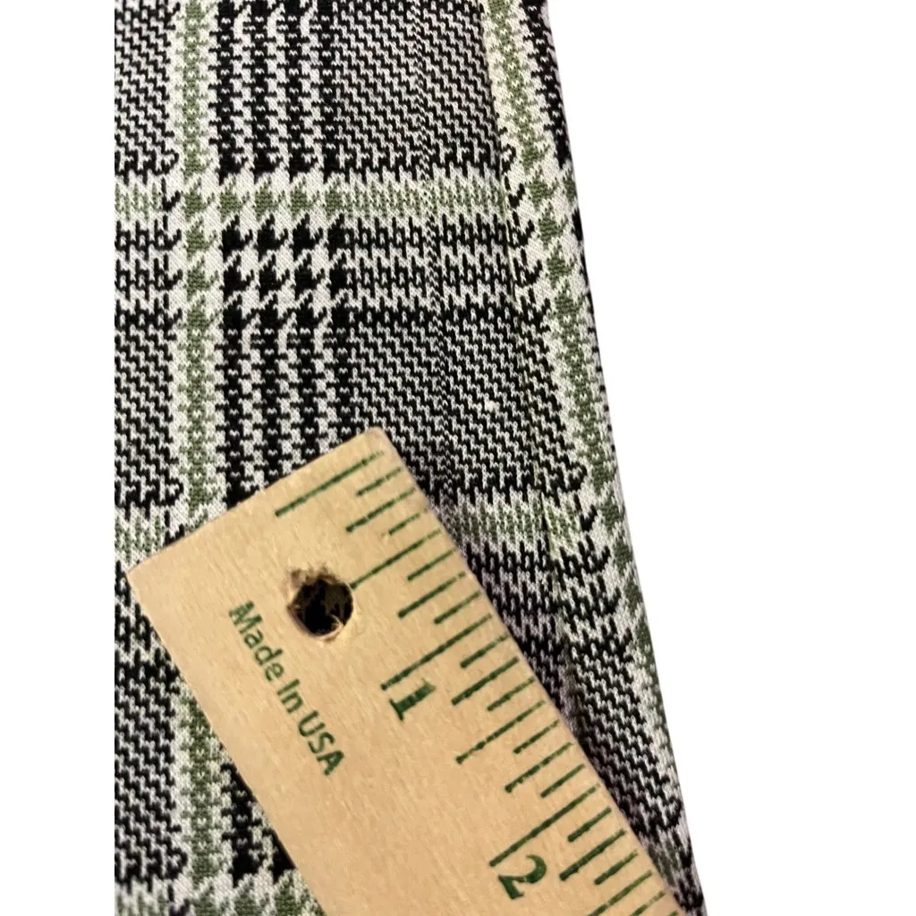 Betabrand Pants Womens XL Long (Tall) Plaid Wide Leg Pull-On Stretch - Image 16