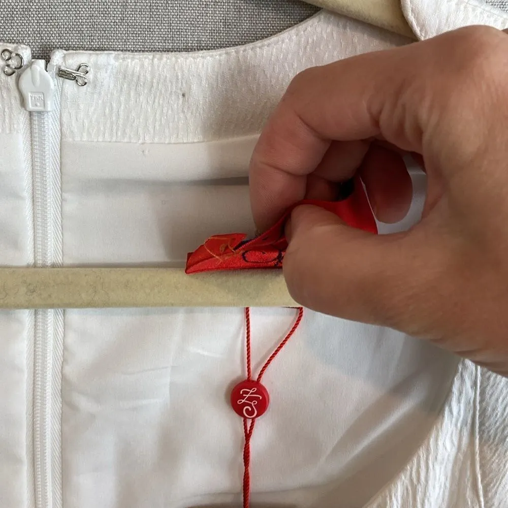 Zac Posen Round neck skater dress - Image 4