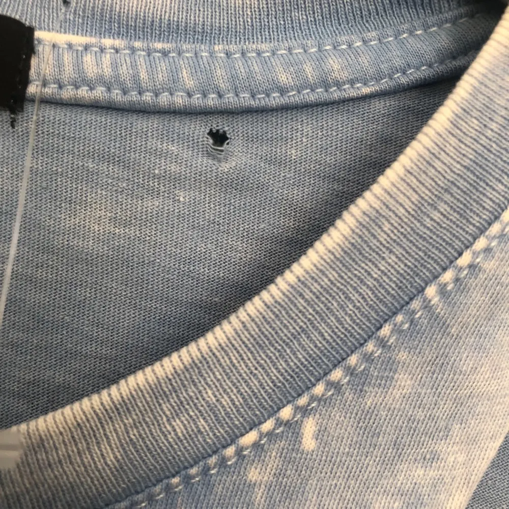 NWT 7 FOR ALL MANKIND DISTRESSED OVERSIZED TEE - Image 8