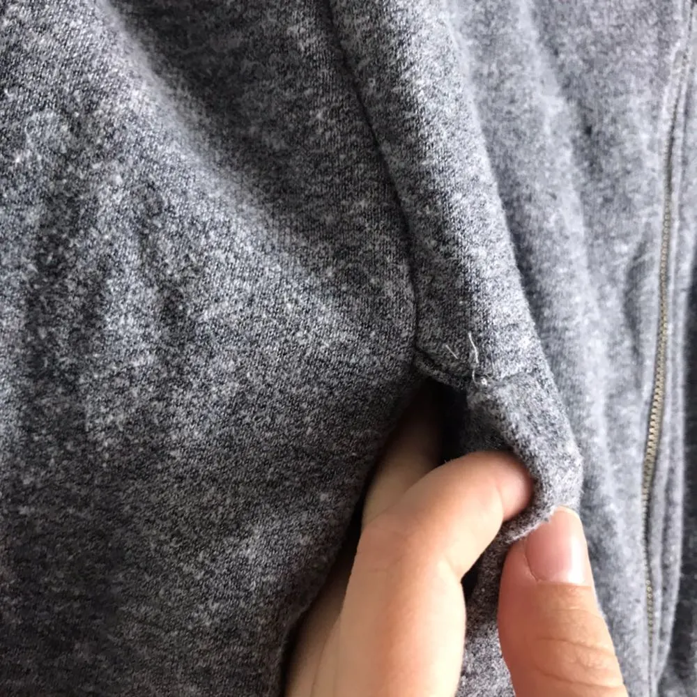 Splendid Gray Mock Twist Moto Jacket - Image 6