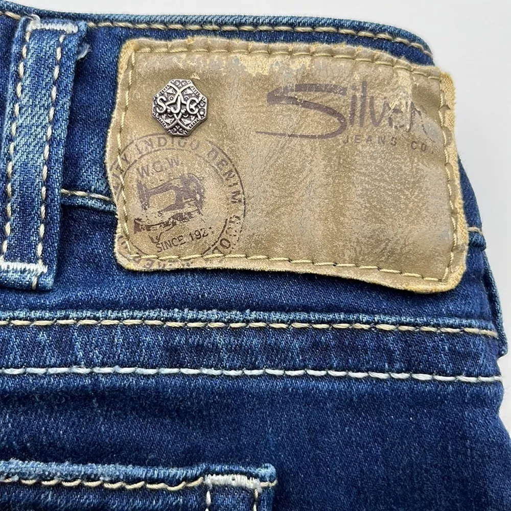 Silver Jeans Tuesday Low Capri Size 30 - Image 12