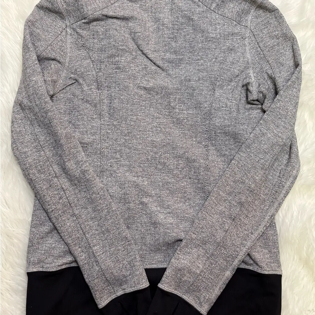 Lululemon Asana herringbone full zip jacket size 12 - Image 6