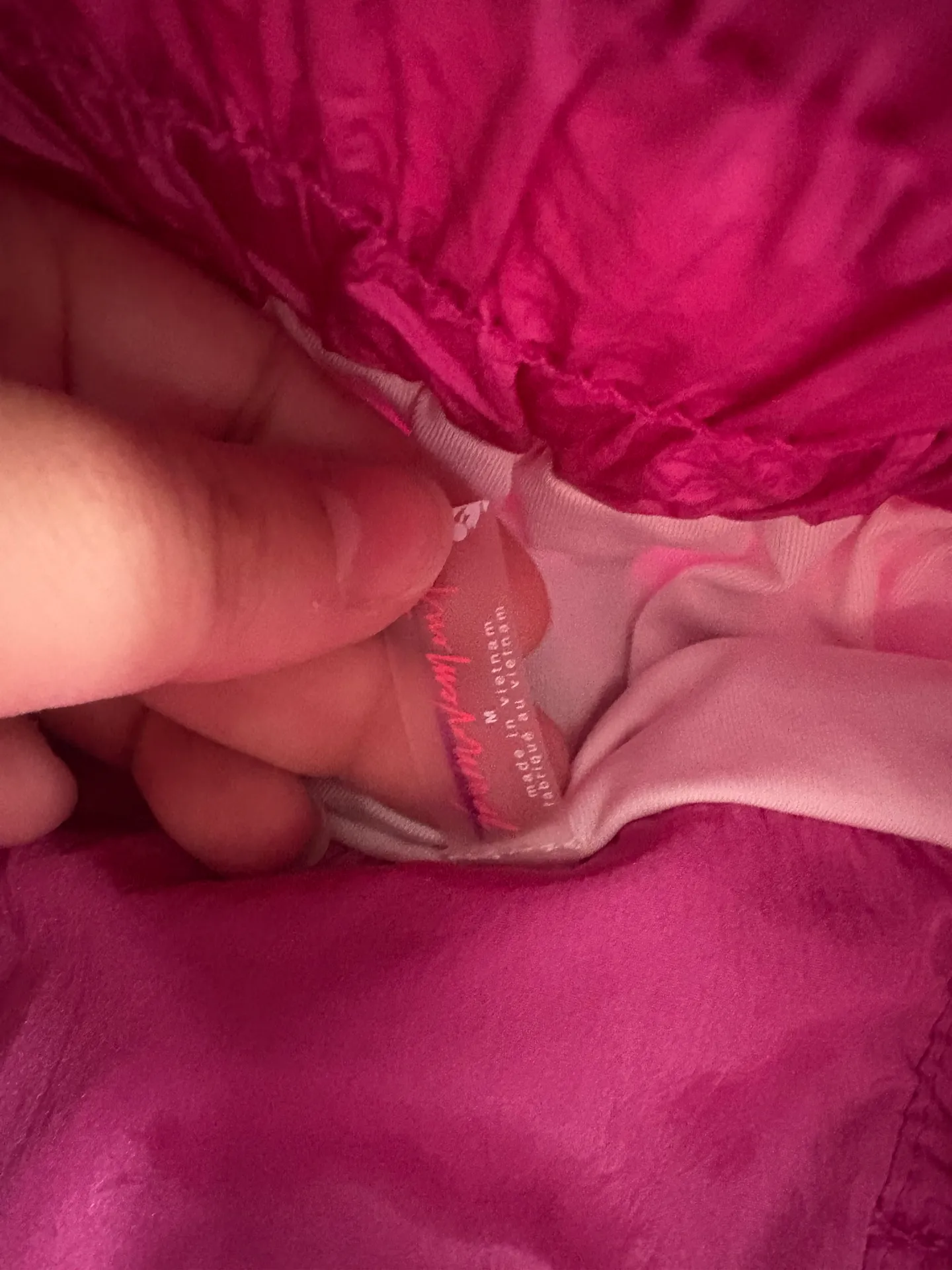 Magenta High Rise Shorts - Image 4