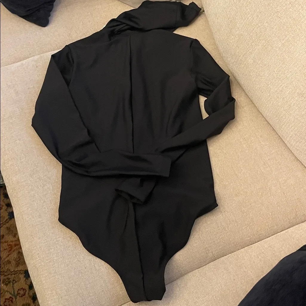 Free People x Watskin Lola Surfsuit Womens Swimwear Athleisure Outdoors Beach Black - Image 6