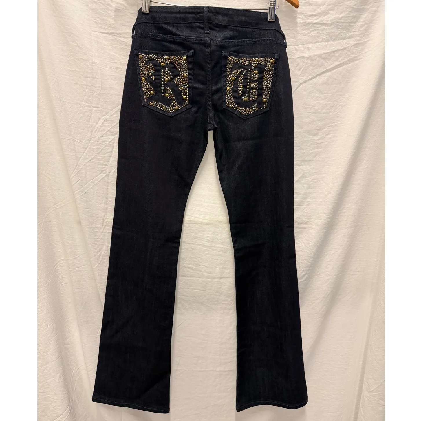Royal Underground Dark‎ Navy Bootcut Jeans 26" Blue - Image 2