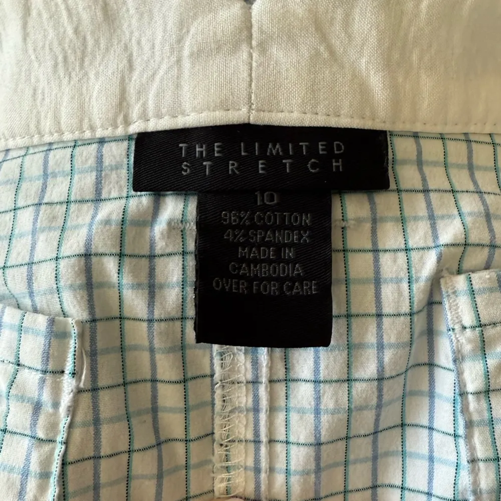 The Limited Stretch Classic Preppy Workwear Chic Neutral Retro Pencil Skirt Blue - Image 5