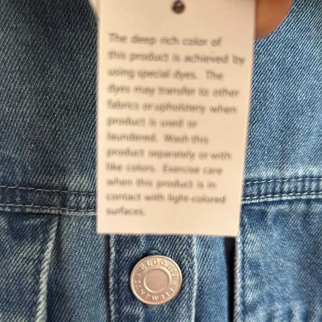 ELOQUII DENIM Boiler short suit. - Image 8